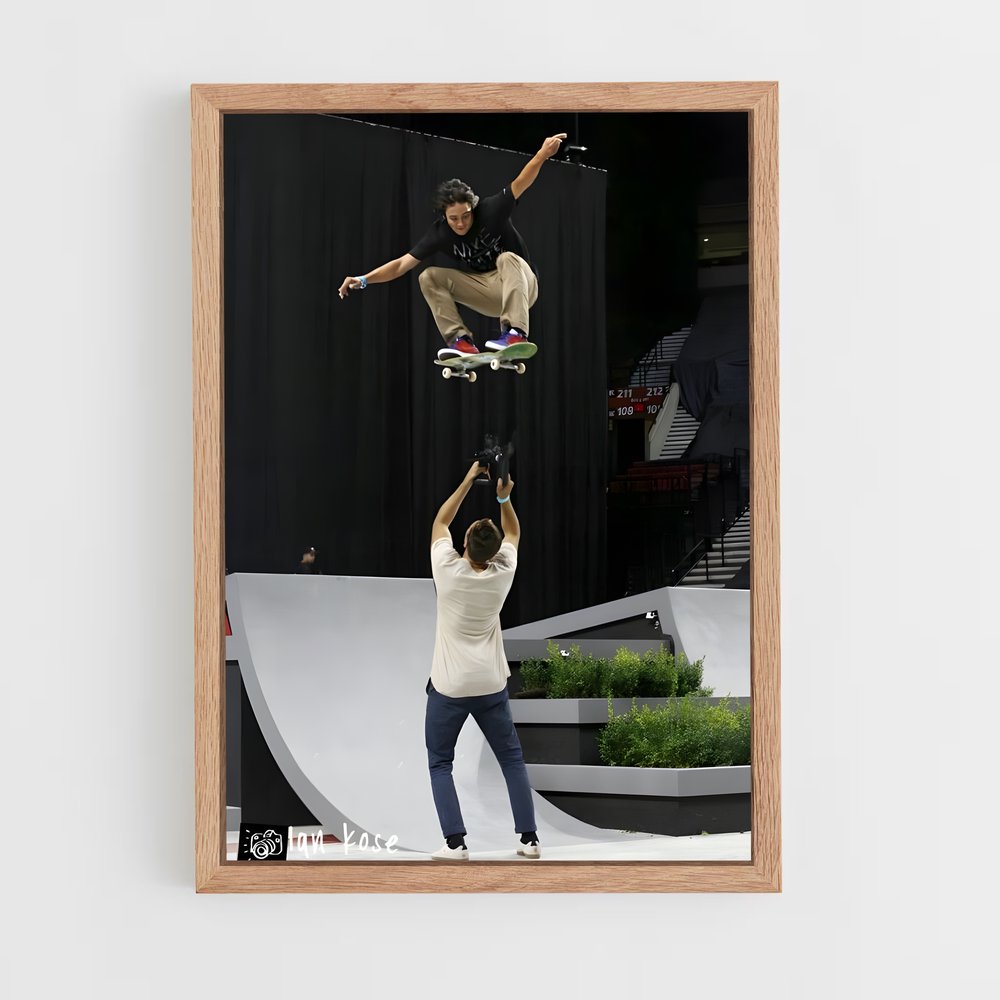 Poster Tricks de Sean – affiche Skateboard (vue 4)
